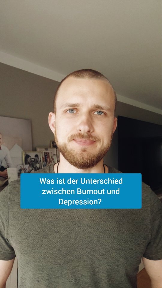Was ist der Unterschied zwischen Burnout und Depression
